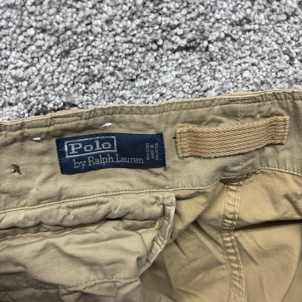 Vintage Polo Ralph Lauren Pants 34x30 Military Paratrooper Cargo Distressed RARE